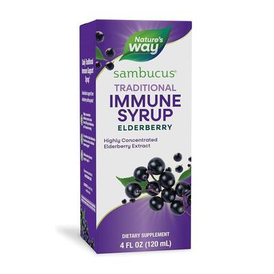 Sambucus Holunderbeere Traditioneller Immunsirup, 4 fl oz