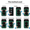 8-IN-1 Universal Garage Remote Control Gate Key Duplicator Clone Multi-frequency Garage Door Controller 8 Channel 433 300-915Mhz