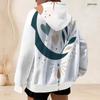 Womens Plus Size Zip Up Hoodie Casual Loose Long Sleeve Hooded Sweatshirt For Daily Wear