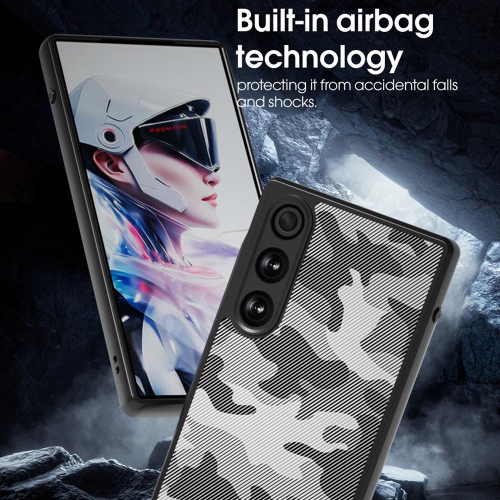 IBMRS For ZTE nubia Redmagic 10 Air 5G Case Soft TPU Frame Hard PC Back Anti-Fall Phone Cover