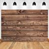Wood Backdrop for Food Baby Portrait Photography Backdrops White Brown Wooden Board Plank Background for Party Decor Custom