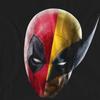 Deadpool & Wolverine Unisex Adult Deadpool & Wolverine Portrait T-Shirt