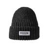 Coarse Needle Cloth Label Knitted Hat Women's Winter Outdoor Thickened Warm Cover Wool Hat