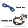 2GA Subwoofer Audio Cable 60 AMP Fuse Wiring Fuse Holder Wire Cable Copper Clad Aluminum Car Amplifier Cable Audio Modification