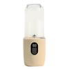 Portable Blender 40W 500ml 20800RPM USB Rechargeable Travel Mini Juicer Cup Fruit Mixer for Gym Home Office Apricot