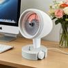 Modèle de Moteur d'Avion Ventilateur de Bureau Multifonctionnel avec Lumière Rouge et Bleue