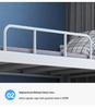 Wrought Iron Bunk Bed for Dormitories and Student Apartments