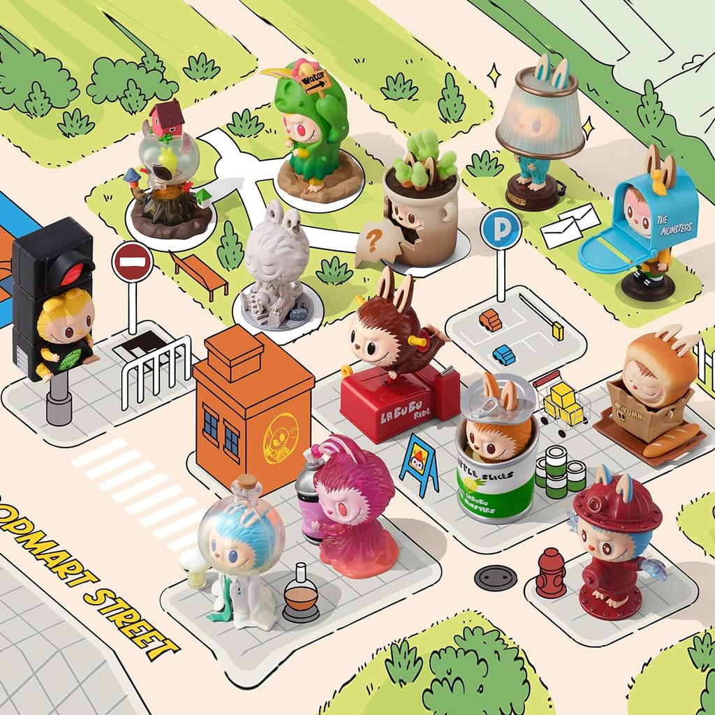 POP MART THE MONSTERS Almost Hidden Series [1 Piece] Pop Mart Gachapon Blind Box Figure Plastic Model Premium Toy PVC Soft Vinyl Original Character