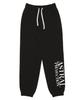 ASTRAL PROJECTION Lettering Logo Comfortable Training Sweat Jogger Pants_Black