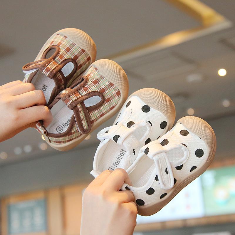 2026 Toddler Soft Sole Canvas Shoes for Little Kids - Boys & Girls Spring/Autumn Walking Sneakers