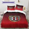 Bali United Patronen Beddengoed Set Dekbedovertrek Kussensloop Woondecoratie Cadeau (1 dekbedovertrek + 2 kussenslopen, zonder binnenkussen)