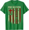 One Nation Under God Flag 4Th Of July Patriotic Unisex T-Shirt