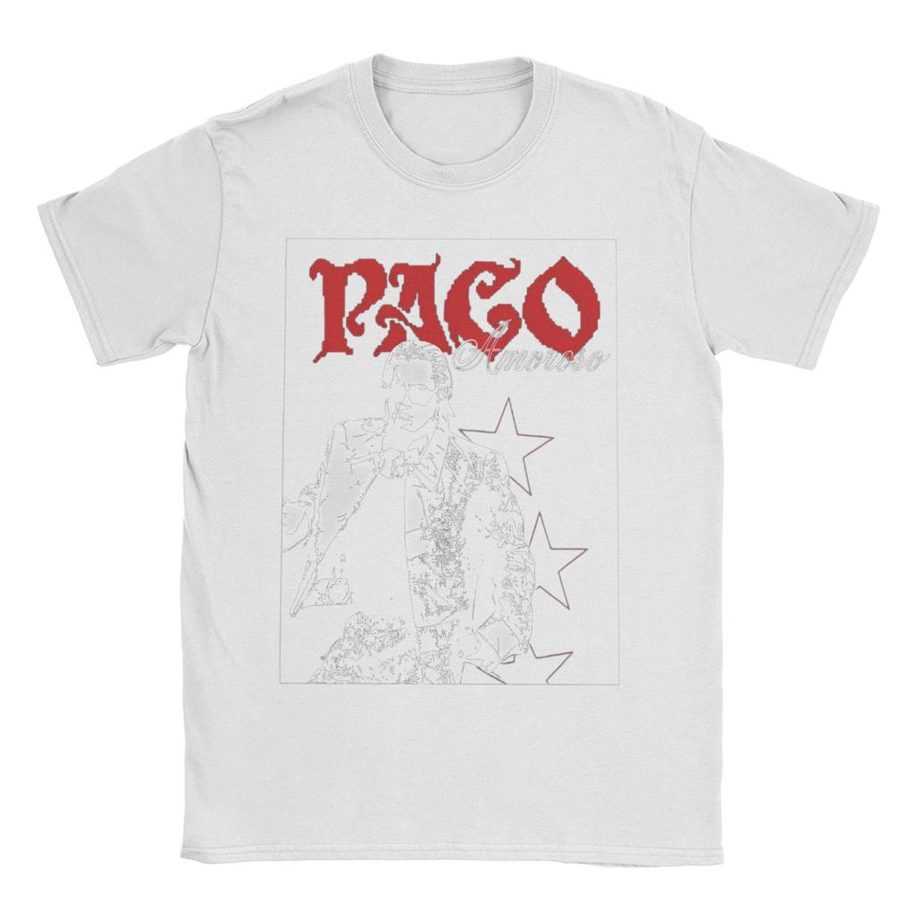Increíbles Camisetas del Tour Papota de CA7RIEL y Paco Amoroso para Hombre Cuello Redondo Camiseta 100% Algodón Camisetas de Manga Corta Tops Clásicos