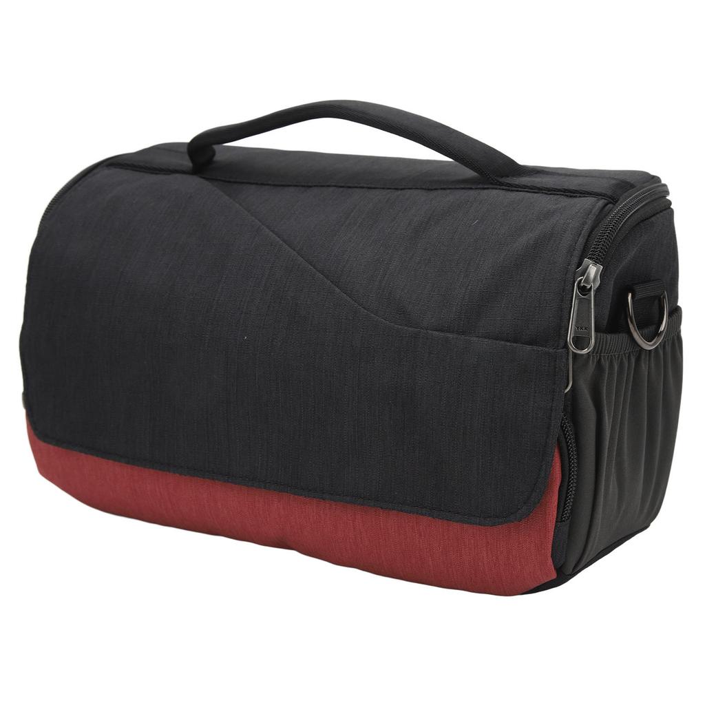 SLR Camera Bag Waterproof Padded Camera Bag Accommodate One Camera and Two Lenses for    7  8 and Other Camera