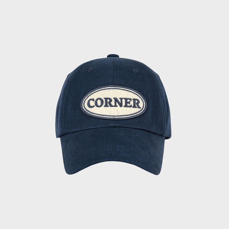 

ATCORNER Oval Weapon Ball Cap Navy AT5HEF005NV F