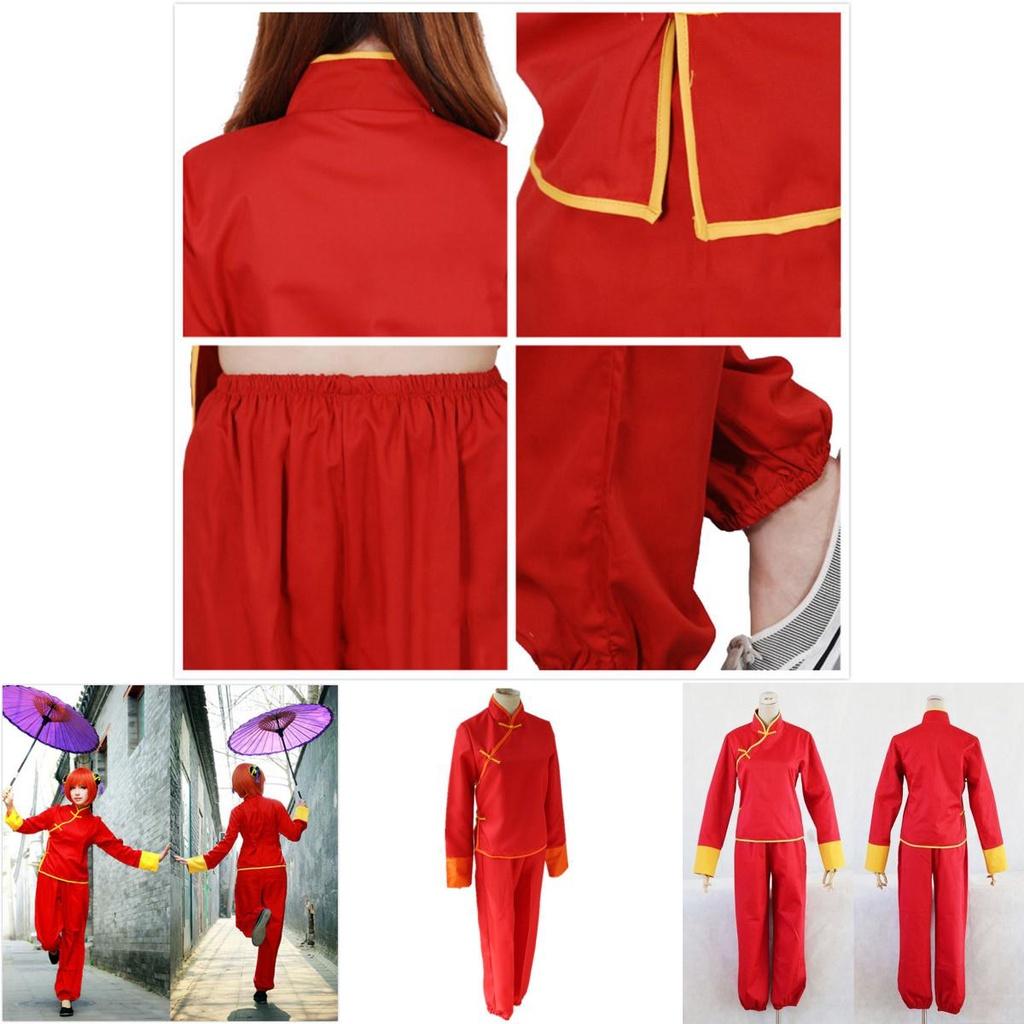 High-quality Gintama Kagura Cosplay Costume With Perfect Stitches Ideal For Daily Wear
