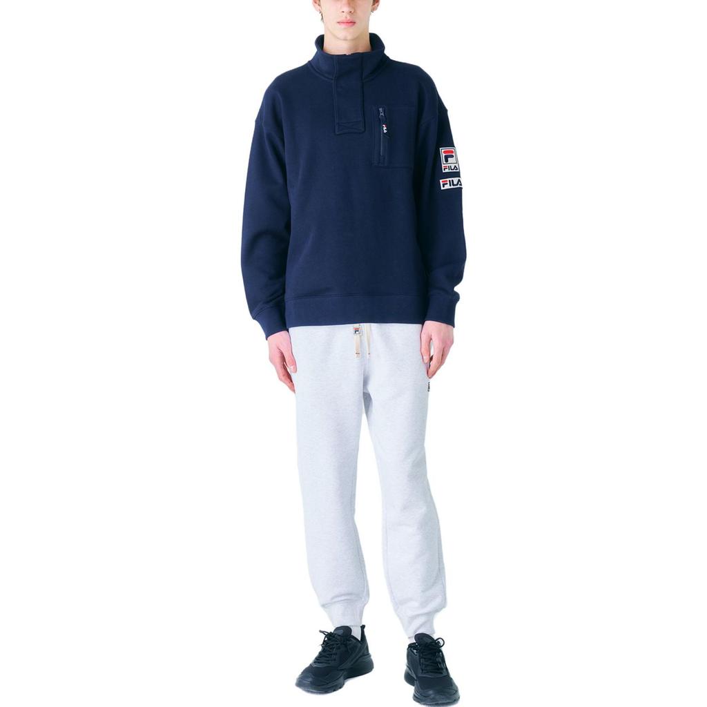 FILA Sweatshirt Unisex Navy Blue FS2POF1112X-INA