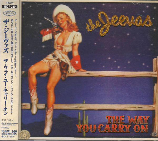 

CD JEEVAS - Way You Carry On EICP239 Epic 2003 Japan Rock Used