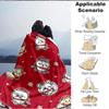 1pc Chiikawa Cozy Print Blanket Lightweight Warm Flannel Throw Blanket For Sofa, Bed, Living Room