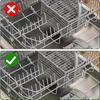 100Pcs Protective Dishwasher Rack Cap Tip Tine Cover Wire Thread Protector Round End Cap For Kitchen Gasket Hardware Sealing