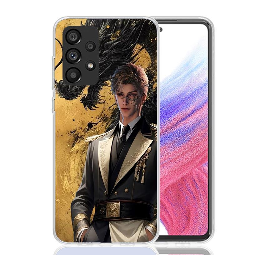 Love And Deepspace Sylus Phone Case For Samsung Galaxy A52 A32 A22 A12 A02S A50S A30S A51 A31 AA71 Note 20 Ultra 10 S10 Plus Gal