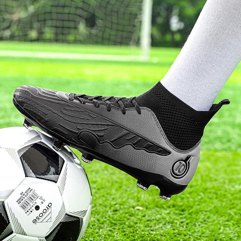 Unisex Non-slip Long-spike Football Training Shoes