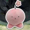 in business YuerFu 2025 Cute Pink Octopus Plush Lying Body Broadcast Commemoration Pin "Ships 4-5 days" Merchandise Toy, Down, Pillow, "Anime