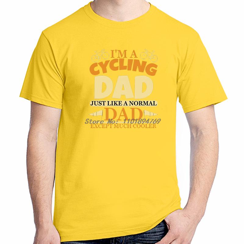 Im A Cycling Dad Shirt With Slogan And Bike Fashion Shirts Graphic Tee New In Tops Anvd Tshirts Summer Cotton Unisexs Tshirts