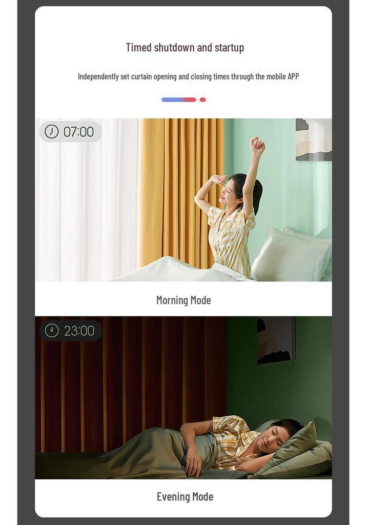 Graffiti Smart Curtain System: Cross-border Motorized Control Set