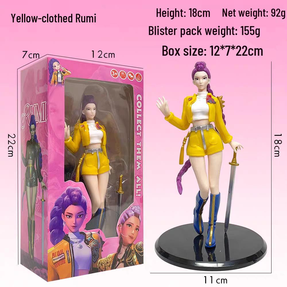 

Demon Hunter Team Lumi, Mila, and Zoe Figurine Set