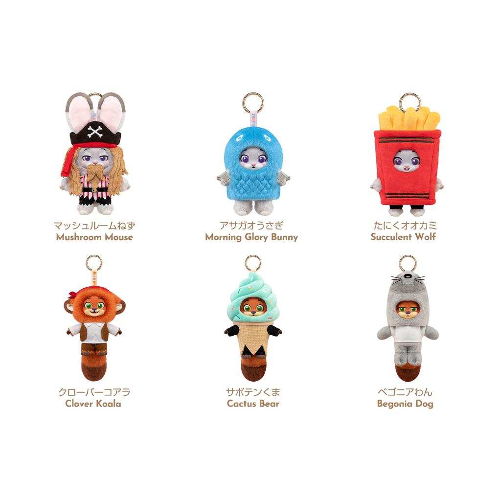 TOP TOY Disney Zootopia Plush Toy Series Gachapon Blind Box Figure Plastic Model Premium Toy Zootopia Birthday Gift Zootopia Character Collectible