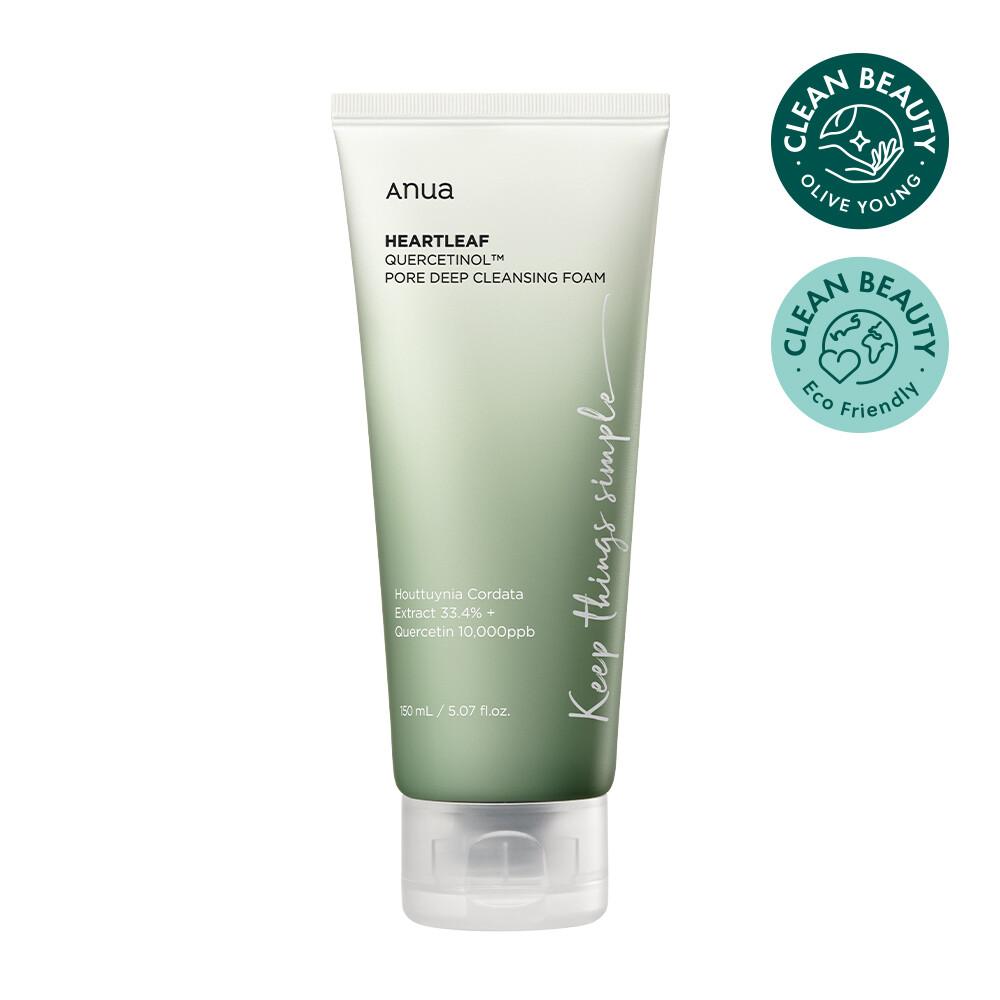 Anua Heartleaf Quercetinol Pore Deep Cleansing Foam 150mL