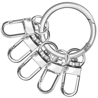 [ATUSIDUN] Keychain Key Ring Car Hook 360 Degree Rotation Accessory