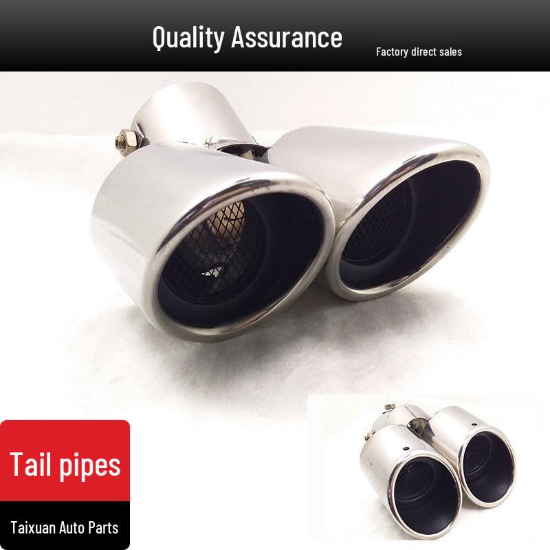 Universal Tailpipe for Cruze, Focus, Fit, Excelle, Venucia, Corolla, Trumpchi, IX25