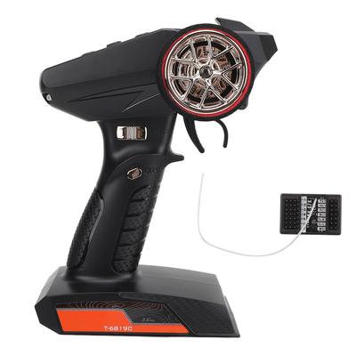 שלט רחוק 7 ערוצים 2.4GHz עם מקלט, משדר רדיו לשליטה מרחוק לרכב/סירה RC