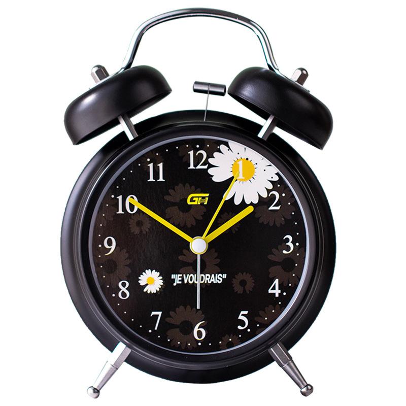 Silent Little Alarm Clock Boy Cartoon Children Female Student Special Bedroom Bedside Luminous Creative Loud Sound Cute Clock
