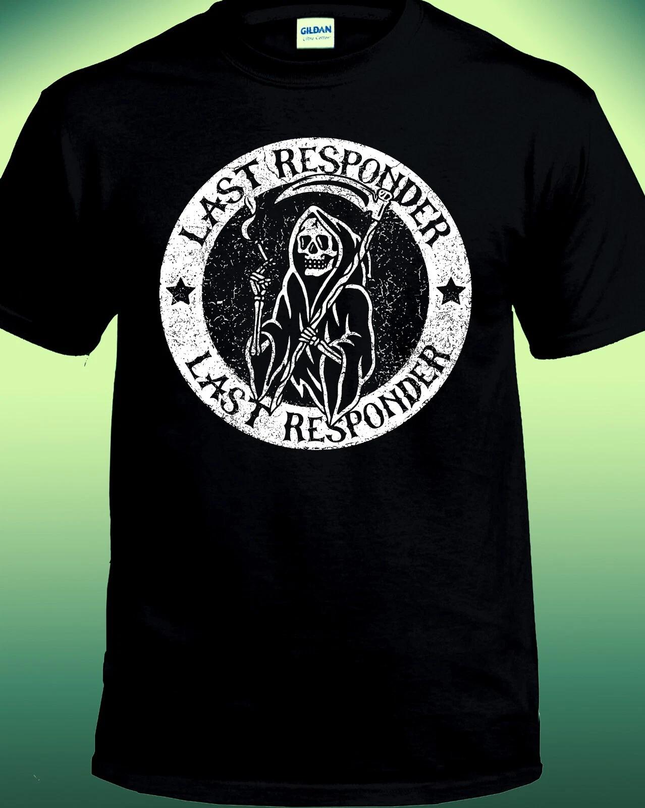 Last Responder Grim Reaper T-shirt M