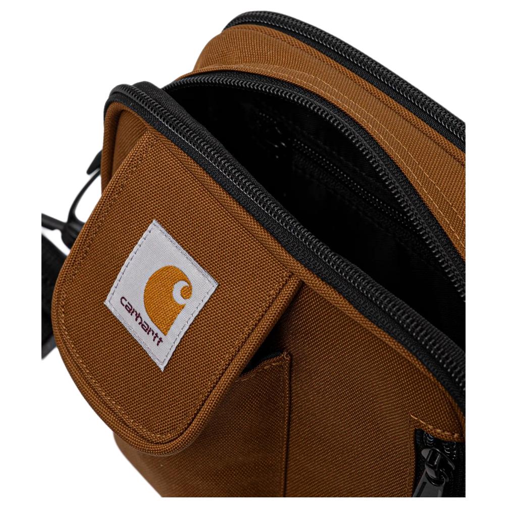 New Carhartt WIP Polyester Crossbody Bag, Shoulder Bag Small Size Unisex Caramel Brown I031470-HZXX
