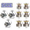Fi’s+7 Spinning Reel 5000, Max Drag 15kg, Gear Ratio 5.5:1, Interchangeable Left/Right Handle, 12+1B