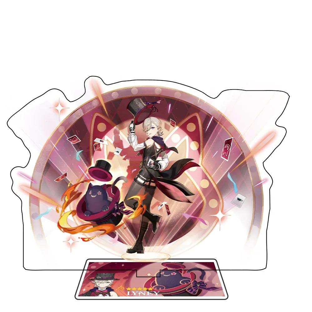 Anime Figure Impact Wanderer Nahida Cyno Yelan Acrylic Stand Model Plate Desk Decor Standing Sign Fans Gift