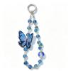 Butterfly Charm Phone Lanyard Charm Glitter Design Mobile Phone Case Chain  Party Accessory