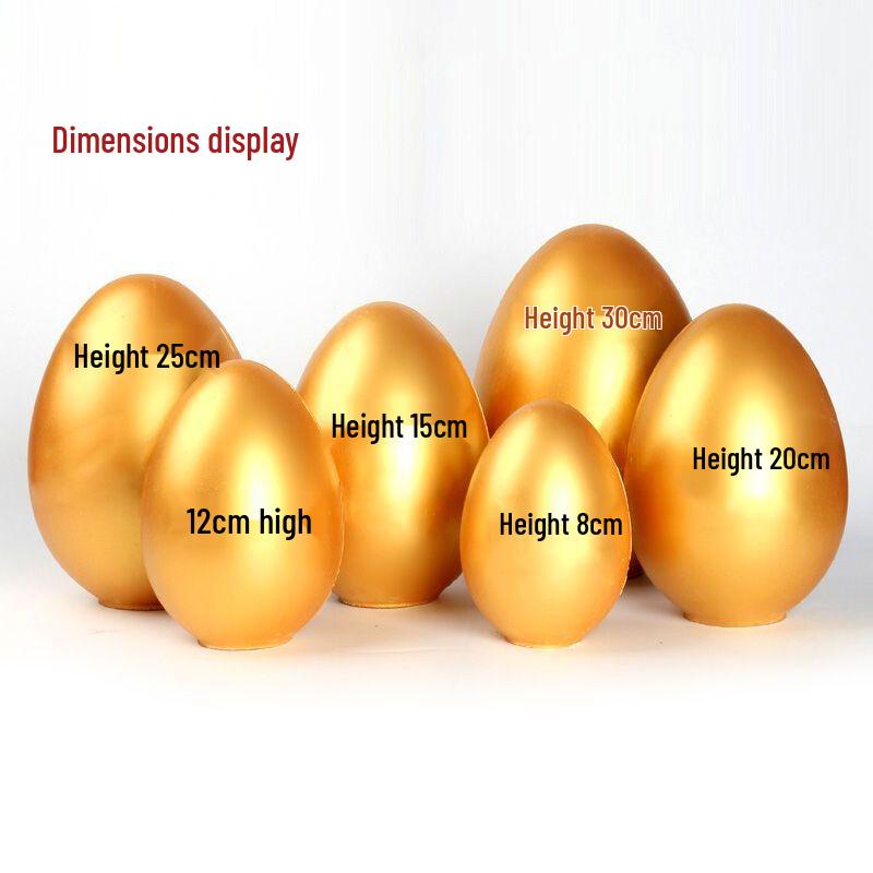 

Красочные Золотые Яйца для Свадьбы, Церемонии и Дня рождения – Доступна Бесплатная Доставка 12cm Golden Egg, 10 pcs
