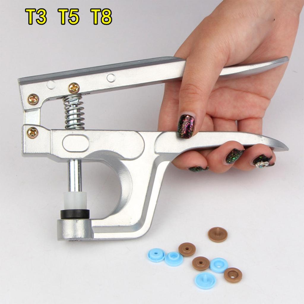 Heavy Duty Snap Fastener Pliers Fastener Kit for Clothing DIY Projects Sewing