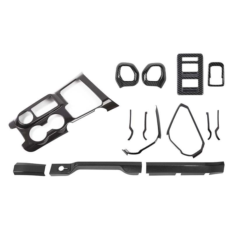 Center Console Handle Gear Shift Rearview Mirror Adjustment Decoration Protective Cover For Ford Bronco 2021 Up Car Interior Accessories