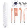 4-IN-1 Portable High Frequency Facial Beauty Machine Electrode Purple Light Glass Tube Wand Acne Massage Facial SPA Skin Care