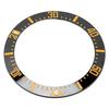 Watch Bezel Insert 40mm Ceramic Watch Bezel Ring Repair Replacement Accessory for Watchmaker Black