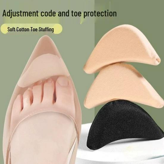 Adjustable Anti-Slip High Heel Toe Filler and Forefoot Pad for Men and Women