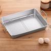 Roasting Pan Baking Tray Accessories Rectangular Turkey Kitchen Cookware for