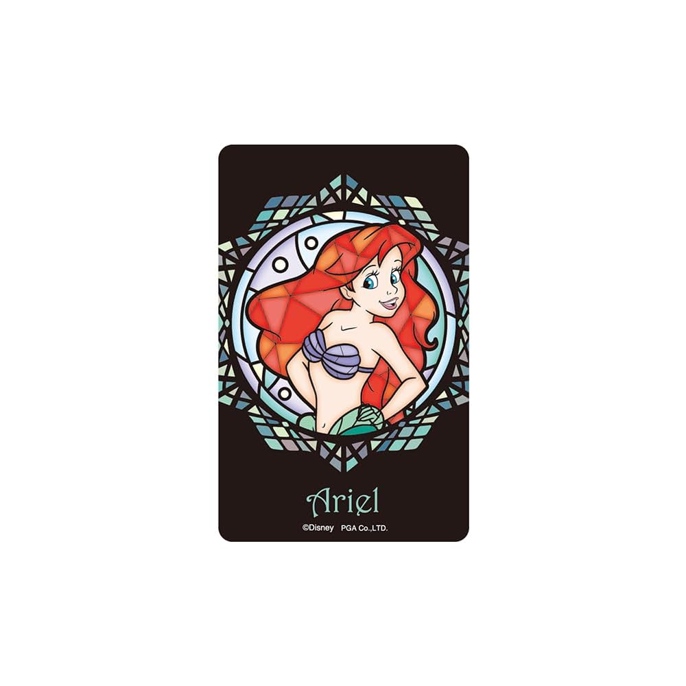 Premium Style Ariel Stained Glass Sticker for IC Card Compatibility Decorative Accessory
