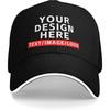 Custom Hats Add Image/Logo/Text To Design Your Personalized Baseball Cap for Men & Women Adjustable Snapback Cap